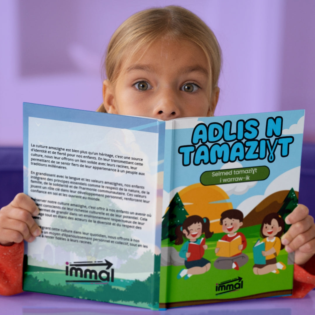 Livre de Coloriage & apprentissage de Tamaziɣt